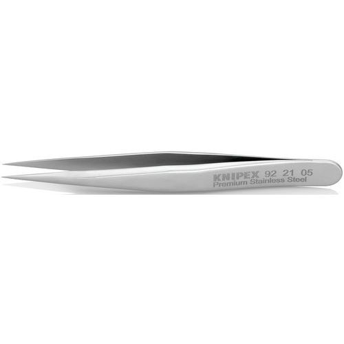 Pince brucelle acier inoxydable 70mm lisse pointue - KNIPEX Pince brucelle acier inoxydable 70mm lisse pointue - KNIPEX
