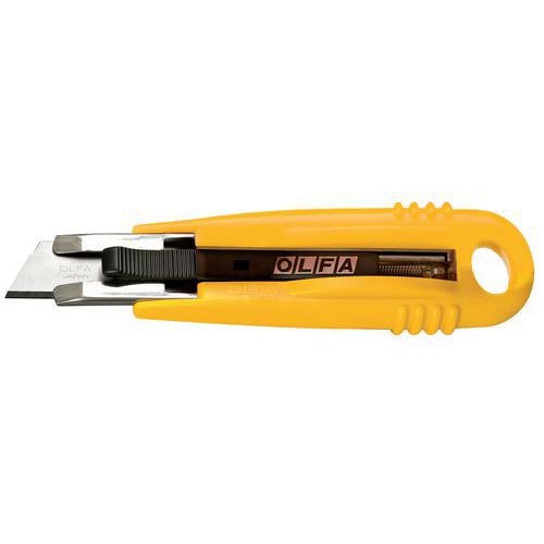Cutter sécurité ambidextre SK-4 Green - 17.5 mm - Olfa Green Cutter sécurité ambidextre SK-4 Green - 17.5 mm - Olfa Green
