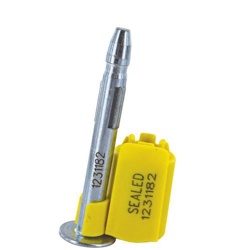 Scellé double numérotation pour conteneur Scellé double numérotation pour conteneur