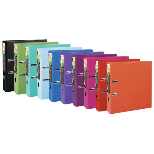 Polypropyleen ordner met hefboom Prem'Touch - Set van 10 Polypropyleen ordner met hefboom Prem'Touch - Set van 10