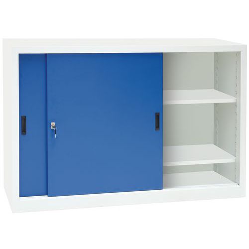 Armoires basses à portes coulissantes CH - Largeur 150 cm - Manutan Expert Armoires basses à portes coulissantes CH - Largeur 150 cm - Manutan Expert