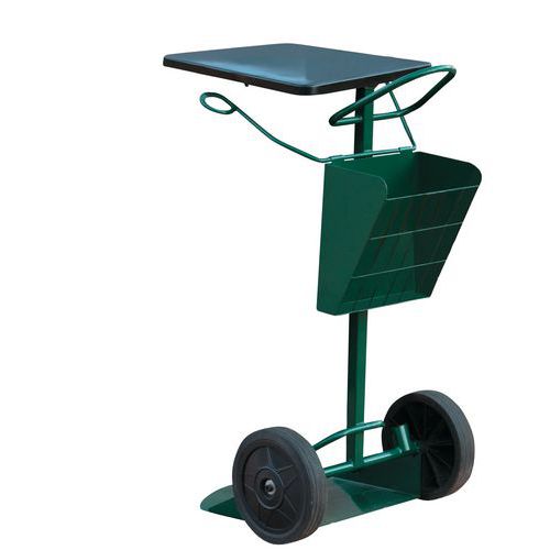 Onderhoudswagen met vuilniszakhouder 150 L Onderhoudswagen met vuilniszakhouder 150 L