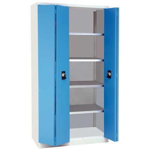 Armoire à portes pliantes haute - Manutan Expert Armoire à portes pliantes haute - Manutan Expert
