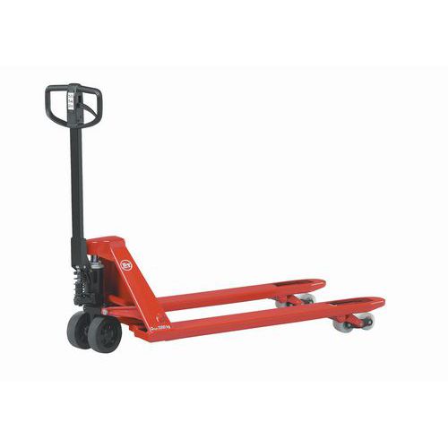 Transpalette manuel Toyota 2300 kg avec frein parking - Fourche 1830 mm Transpalette manuel Toyota 2300 kg avec frein parking - Fourche 1830 mm