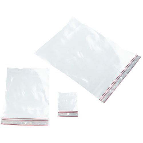 Sachet plastique Minigrip - 100 µ - Standard 