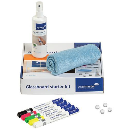 Basisset voor glasbord 11-delig - Legamaster Basisset voor glasbord 11-delig - Legamaster