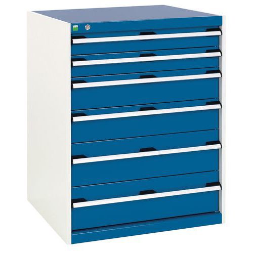 Armoire d'atelier à tiroirs Bott SL-87 - Hauteur 100 cm Armoire d'atelier à tiroirs Bott SL-87 - Hauteur 100 cm