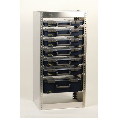 Rek voor CarryLite, geleverd met 7 CarryLites - ongemonteerd (S292) Rek voor CarryLite, geleverd met 7 CarryLites - ongemonteerd (S292)