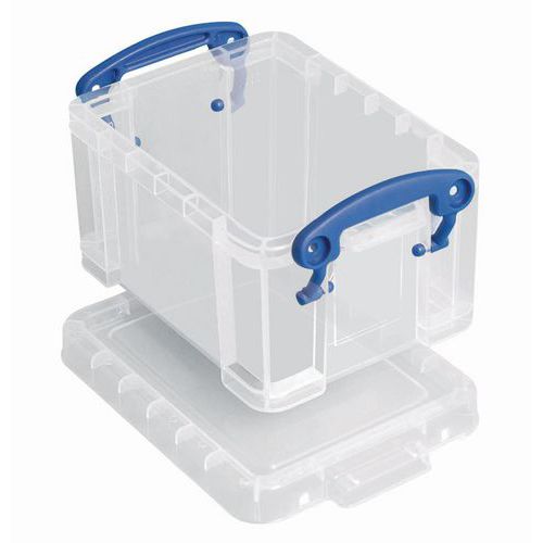 Bac de rangement - Longueur 120 mm - 0,3 L - Modèle translucide - Lot de 6 Bac de rangement - Longueur 120 mm - 0,3 L - Modèle translucide - Lot de 6