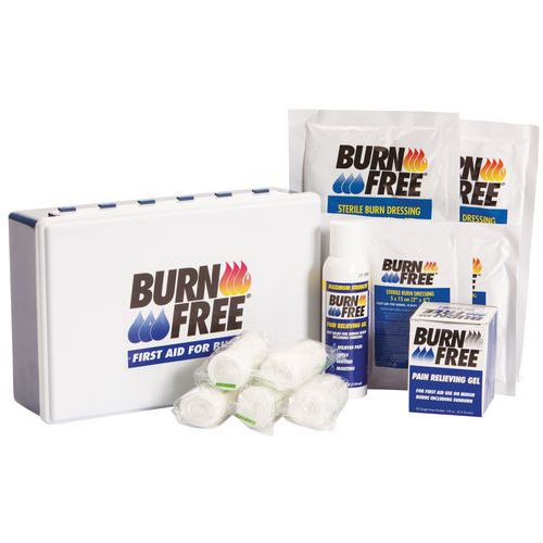 Coffret de soins pour brûlures Coffret de soins pour brûlures