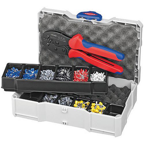 Assortiment de sertissages pour embouts de câble _ 97 90 23 - Knipex Assortiment de sertissages pour embouts de câble _ 97 90 23 - Knipex