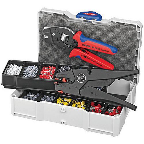Krimp-assortiment voor adereindhulzen _ 97 90 12 KNIPEX Krimp-assortiment voor adereindhulzen _ 97 90 12 KNIPEX