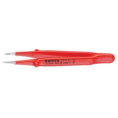 Brucelles de précision isolées 130 mm _ 92 27 61 - Knipex Brucelles de précision isolées 130 mm _ 92 27 61 - Knipex