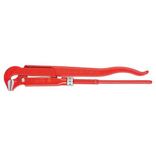 Clé serre-tubes 90° revêtement poudre, rouge 560 mm _ 83 10 020_Knipex Clé serre-tubes 90° revêtement poudre, rouge 560 mm _ 83 10 020_Knipex