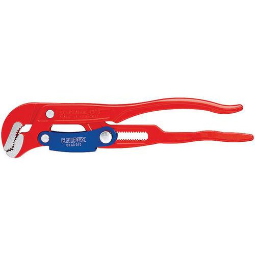 Clé serre-tubes en S avec réglage rapide revêtement poudre 330 mm Clé serre-tubes en S avec réglage rapide revêtement poudre 330 mm