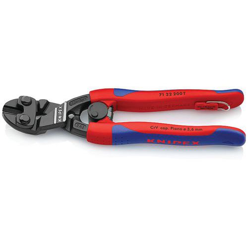 Compacte boutenschaar “COBOLT” _ 71 22 200 T - Knipex Compacte boutenschaar “COBOLT” _ 71 22 200 T - Knipex