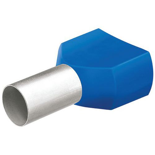 Embouts jumelés avec col en plastique pour câble 2x16,00mm²_ 97 99 378 Embouts jumelés avec col en plastique pour câble 2x16,00mm²_ 97 99 378