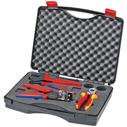 Mallette à outils pour le photovoltaïque _ 97 91 01 - Knipex Mallette à outils pour le photovoltaïque _ 97 91 01 - Knipex