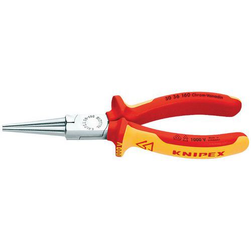 Pince à becs longs chromée 160 mm _ 30 36 160 - Knipex Pince à becs longs chromée 160 mm _ 30 36 160 - Knipex