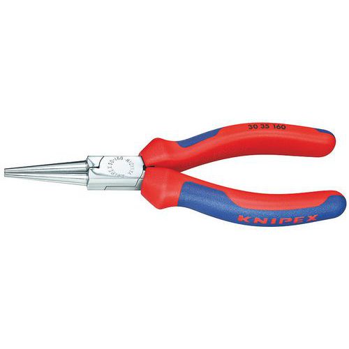 Verchroomde langbektang met componentengreep 160 mm _ 30 35 160 Verchroomde langbektang met componentengreep 160 mm _ 30 35 160