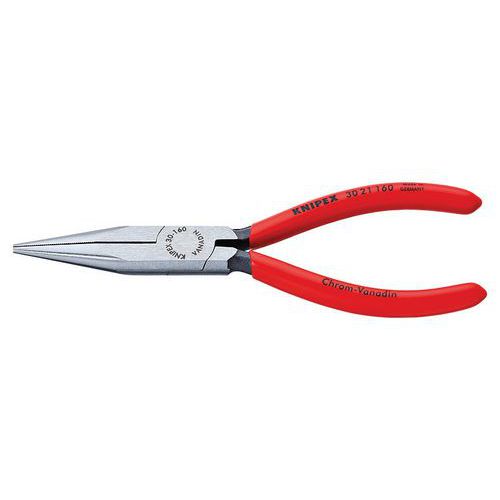 Langbektang zwart geatramenteerd bekleed kunststof 160 mm_30 21 160 SB Langbektang zwart geatramenteerd bekleed kunststof 160 mm_30 21 160 SB