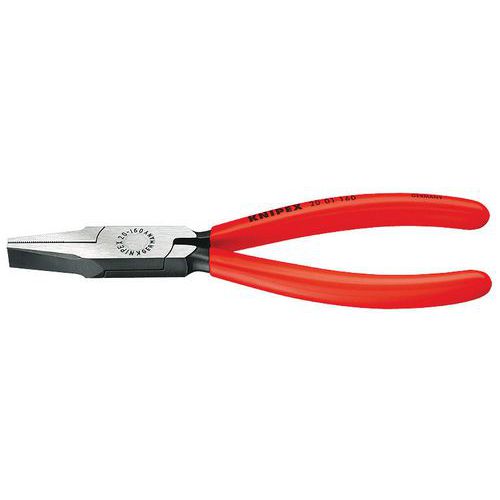 Platbektang zwart geatramenteerd bekleed met kunststof 140 mm _ 20 01 140 EAN Platbektang zwart geatramenteerd bekleed met kunststof 140 mm _ 20 01 140 EAN