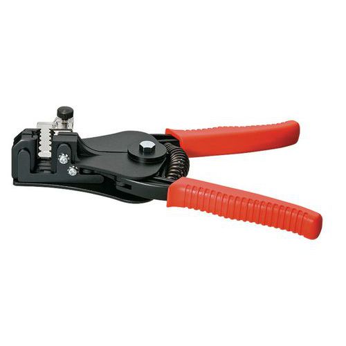 Afstriptang zwart gelakt 180 mm _ 12 21 180 SB KNIPEX Afstriptang zwart gelakt 180 mm _ 12 21 180 SB KNIPEX