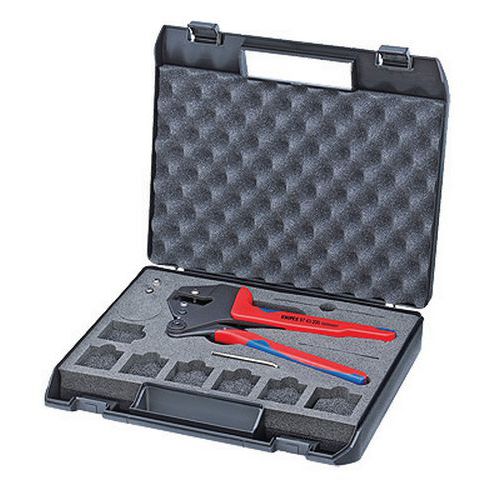 Krimp-systeemtang gebruineerd 200 mm _ 97 43 200 KNIPEX Krimp-systeemtang gebruineerd 200 mm _ 97 43 200 KNIPEX
