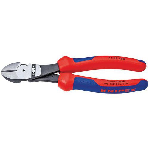 Kracht-zijsnijtang zwart geatramenteerd, 140mm_74 02 140 SB Kracht-zijsnijtang zwart geatramenteerd, 140mm_74 02 140 SB