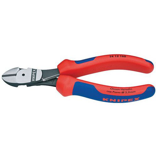 Kracht-zijsnijtang zwart geatramenteerd, 160mm_74 12 160 SB Kracht-zijsnijtang zwart geatramenteerd, 160mm_74 12 160 SB