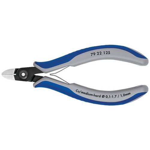 Elektronica-zijsnijtang componentengreep 125mm_79 22 125 Elektronica-zijsnijtang componentengreep 125mm_79 22 125