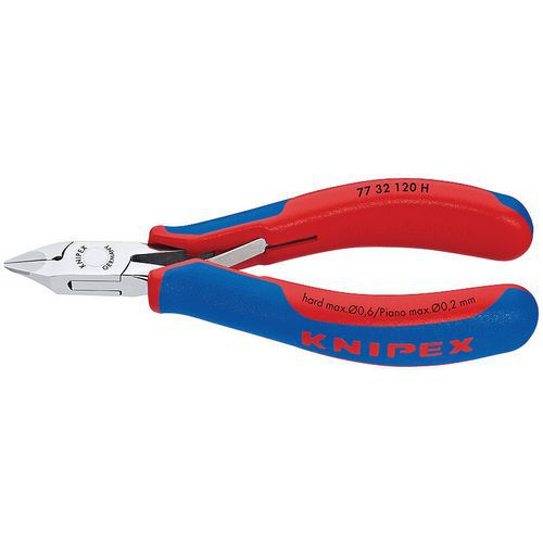 Elektronica-zijsnijtang 120 mm _ 77 32 120 H KNIPEX Elektronica-zijsnijtang 120 mm _ 77 32 120 H KNIPEX