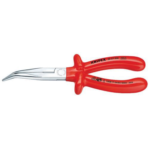 Halfronde tang met verchroomd snijvlak 200 mm _ 26 27 200 Halfronde tang met verchroomd snijvlak 200 mm _ 26 27 200