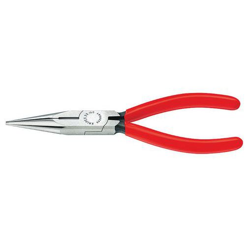 Halfronde tang met zijsnijder zwart geatramenteerd 140 mm_25 01 140 SB Halfronde tang met zijsnijder zwart geatramenteerd 140 mm_25 01 140 SB