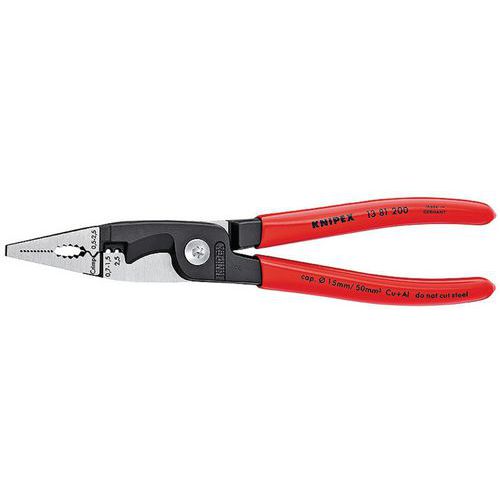 Elektro installatietang 200mm_13 81 200 SB KNIPEX Elektro installatietang 200mm_13 81 200 SB KNIPEX