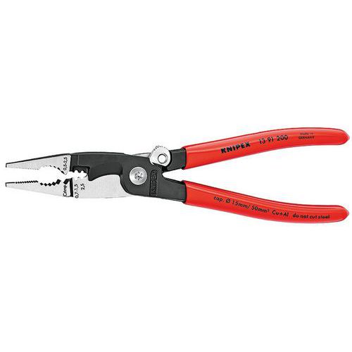 Elektro installatietang 200mm_13 91 200 SB KNIPEX Elektro installatietang 200mm_13 91 200 SB KNIPEX