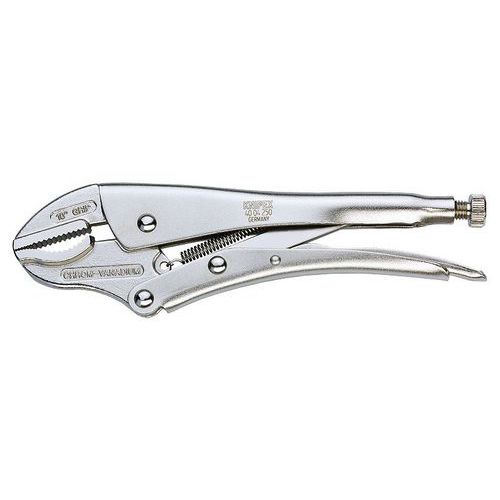 Pince-étau universelle nickelée 180 mm _ 40 04 180 EAN_Knipex Pince-étau universelle nickelée 180 mm _ 40 04 180 EAN_Knipex