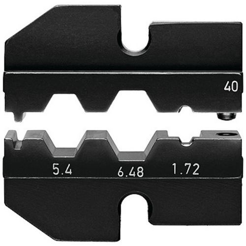 Profil de sertissage pour connecteurs coaxiaux _ 97 49 40 - Knipex Profil de sertissage pour connecteurs coaxiaux _ 97 49 40 - Knipex