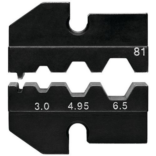 Profil de sertissage Harting pour câbles à fibres optiques Profil de sertissage Harting pour câbles à fibres optiques