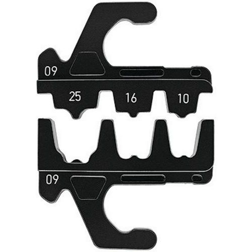 Profil de sertissage pour embouts de câble isolés et non isolés Profil de sertissage pour embouts de câble isolés et non isolés