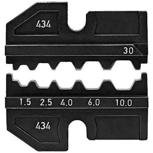 Profil de sertissage pour prolongateurs non isolés _ 97 49 30- Knipex Profil de sertissage pour prolongateurs non isolés _ 97 49 30- Knipex