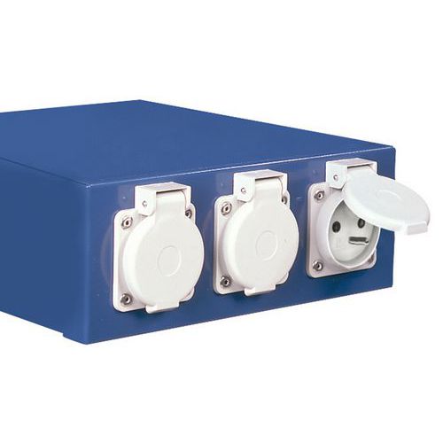 Boîtier électrique pour établi Boîtier électrique pour établi