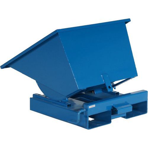 Kiepcontainer Open, Blauw, 150-900 L