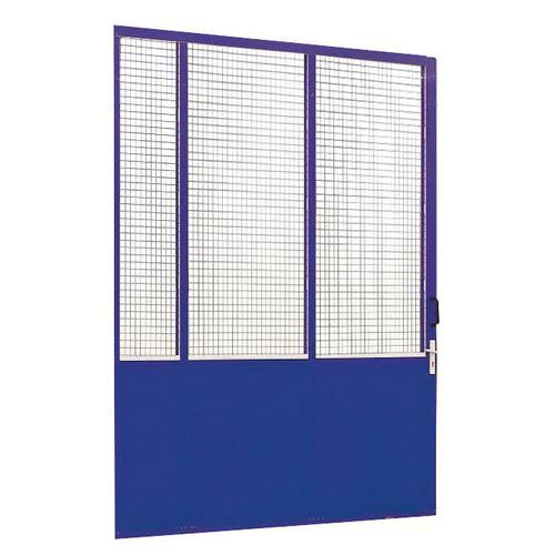 Schuifdeur voor scheidingswand in melamine - Dicht paneel - Hoogte 3.01 m Schuifdeur voor scheidingswand in melamine - Dicht paneel - Hoogte 3.01 m