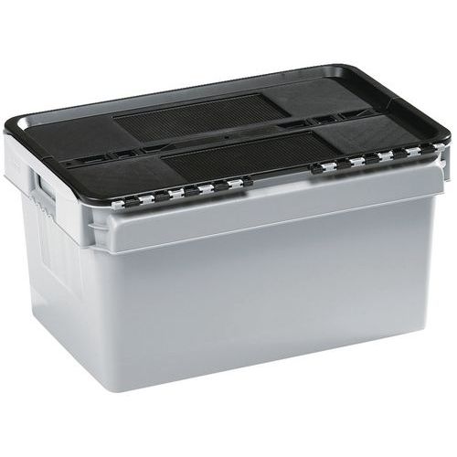 Bac standard à couvercle intégré - Longueur 400 mm - 45 à 60 L Bac standard à couvercle intégré - Longueur 400 mm - 45 à 60 L