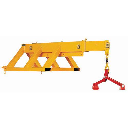 Bras télescopique pour chariot élévateur à fourches - Force 1000 à 3000 kg Bras télescopique pour chariot élévateur à fourches - Force 1000 à 3000 kg