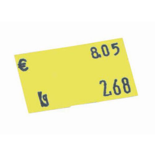 Etiket voor etiketteertang - 2 regels Etiket voor etiketteertang - 2 regels