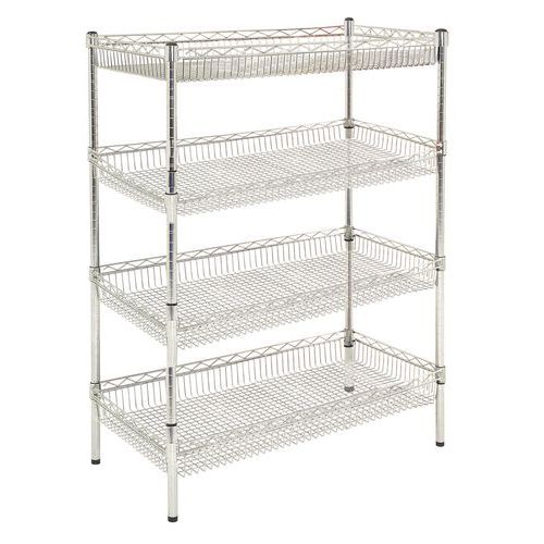 Gaasmand voor stellingrek Quick-Store+ Gaasmand voor stellingrek Quick-Store+