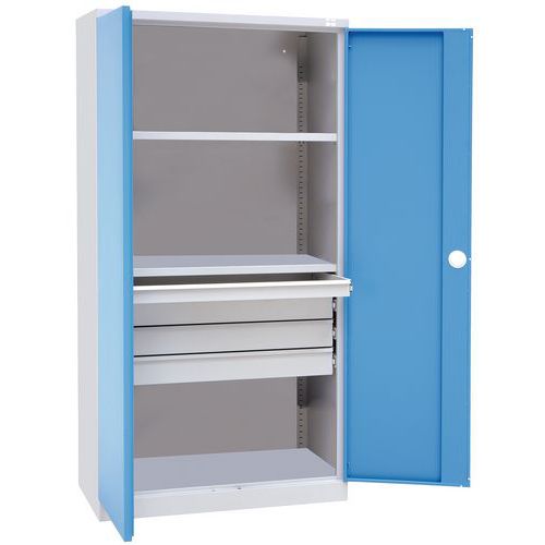 Hoge kast SF1 met laden - Manutan Expert Hoge kast SF1 met laden - Manutan Expert