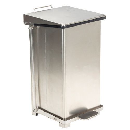 Industriële afvalbak met pedaal - 45 l of 90 l - Manutan Expert Industriële afvalbak met pedaal - 45 l of 90 l - Manutan Expert